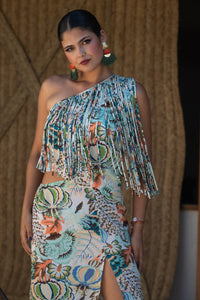 Vestido Cascada Natura  Sunset & Moon