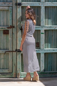 Vestido Cascada Lunares Sunset & Moon