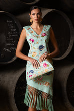 Cargar imagen en el visor de la galería, Vestido Oloroso Verde Agua Káhyra
