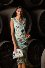 Cargar imagen en el visor de la galería, Vestido Oloroso Verde Agua Káhyra
