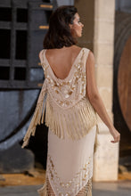 Cargar imagen en el visor de la galería, Vestido Balbaína Beige Káhyra
