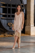 Cargar imagen en el visor de la galería, Vestido Balbaína Beige Káhyra
