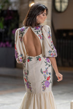 Cargar imagen en el visor de la galería, Vestido Amapola Beige Káhyra
