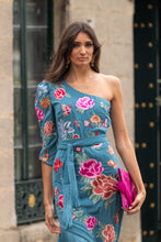 Cargar imagen en el visor de la galería, Vestido Andalucía Azul Cielo Káhyra
