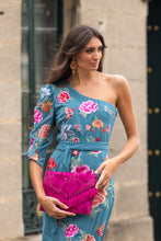 Cargar imagen en el visor de la galería, Vestido Andalucía Azul Cielo Káhyra
