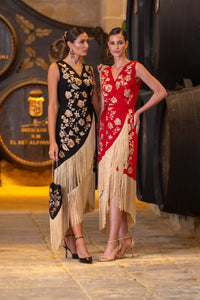 Vestido España Negro Káhyra
