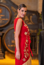 Cargar imagen en el visor de la galería, Vestido España Coral Rojo Káhyra
