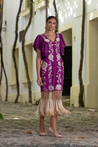 Vestido Rosal Buganvilla Káhyra