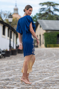 Vestido Rosal Azul Káhyra