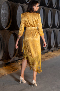 Vestido Catavino Mostaza Káhyra