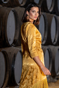 Vestido Catavino Mostaza Káhyra