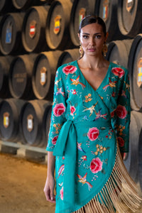 Vestido Cepa Verde Káhyra