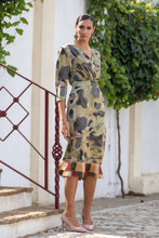 Cargar imagen en el visor de la galería, Vestido Duela Verde Káhyra
