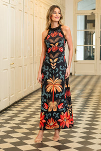 Vestido Dátil Negro Káhyra