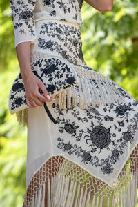 Bolso Abanico Real Beige Kahyra