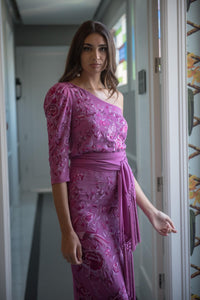 Falda Mantón  Lila Kahyra