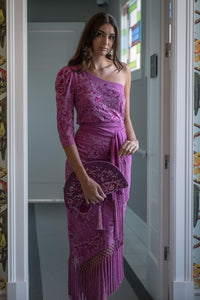 Falda Mantón  Lila Kahyra
