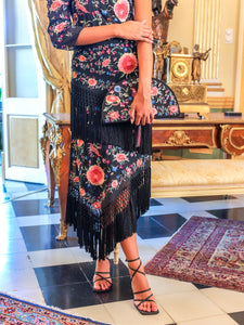 Falda Alboreá Mantón Negra Kahyra