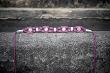 Cargar imagen en el visor de la galería, Cinturón Zigzag Joya Kahyra Fucsia
