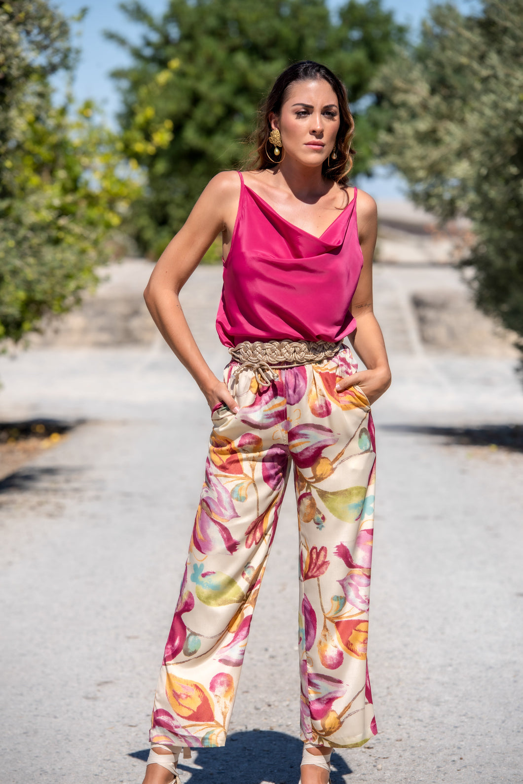 Cinturón Nudos Dorado Kahyra