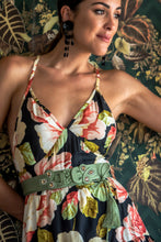 Cargar imagen en el visor de la galería, Cinturón Nudo Joya Verde Kahyra
