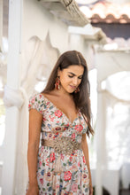 Cargar imagen en el visor de la galería, Cinturón Broche Strass Nude Kahyra
