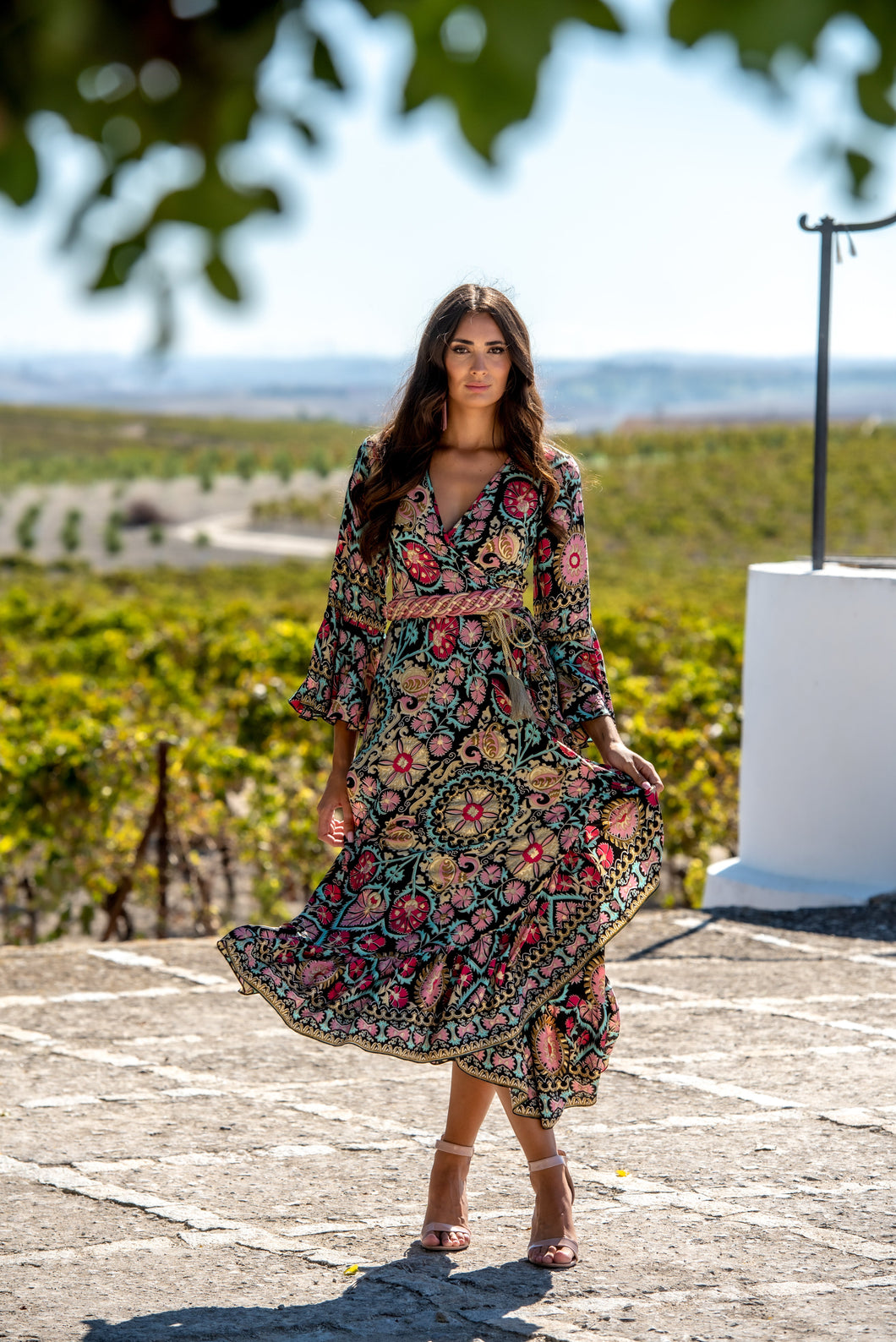 Cinturón Trenza Coral Kahyra