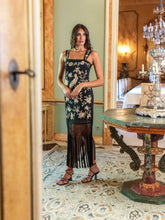 Cargar imagen en el visor de la galería, Vestido Tarantos Negro Kahyra
