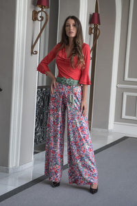 Pantalon Acuarela Coral Kahyra