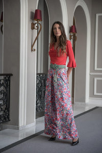 Pantalon Acuarela Coral Kahyra