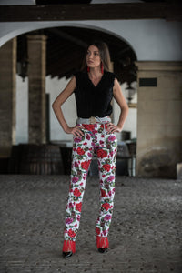 Pantalon Geranio Flecos Kahyra