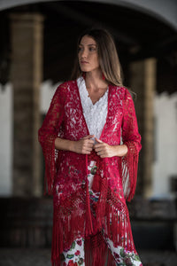 Pantalon Geranio Flecos Kahyra