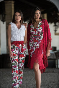 Pantalon Geranio Flecos Kahyra