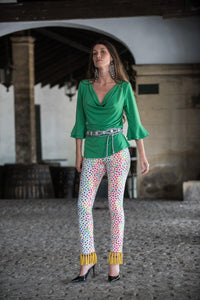 Pantalon Lunares Multi Flecos Kahyra