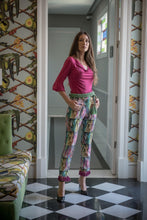 Cargar imagen en el visor de la galería, Pantalon Gaudi Verde Flecos Kahyra
