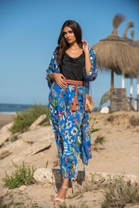 Pantalon Jardin Azul Sunset And Moon