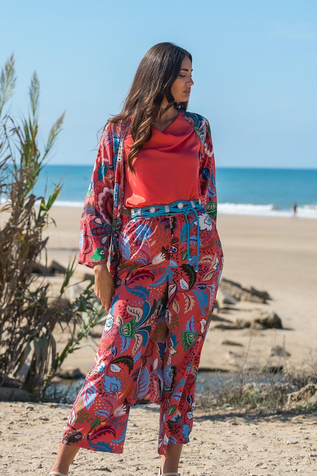 Pantalon Corales Del Mar Sunset And Moon