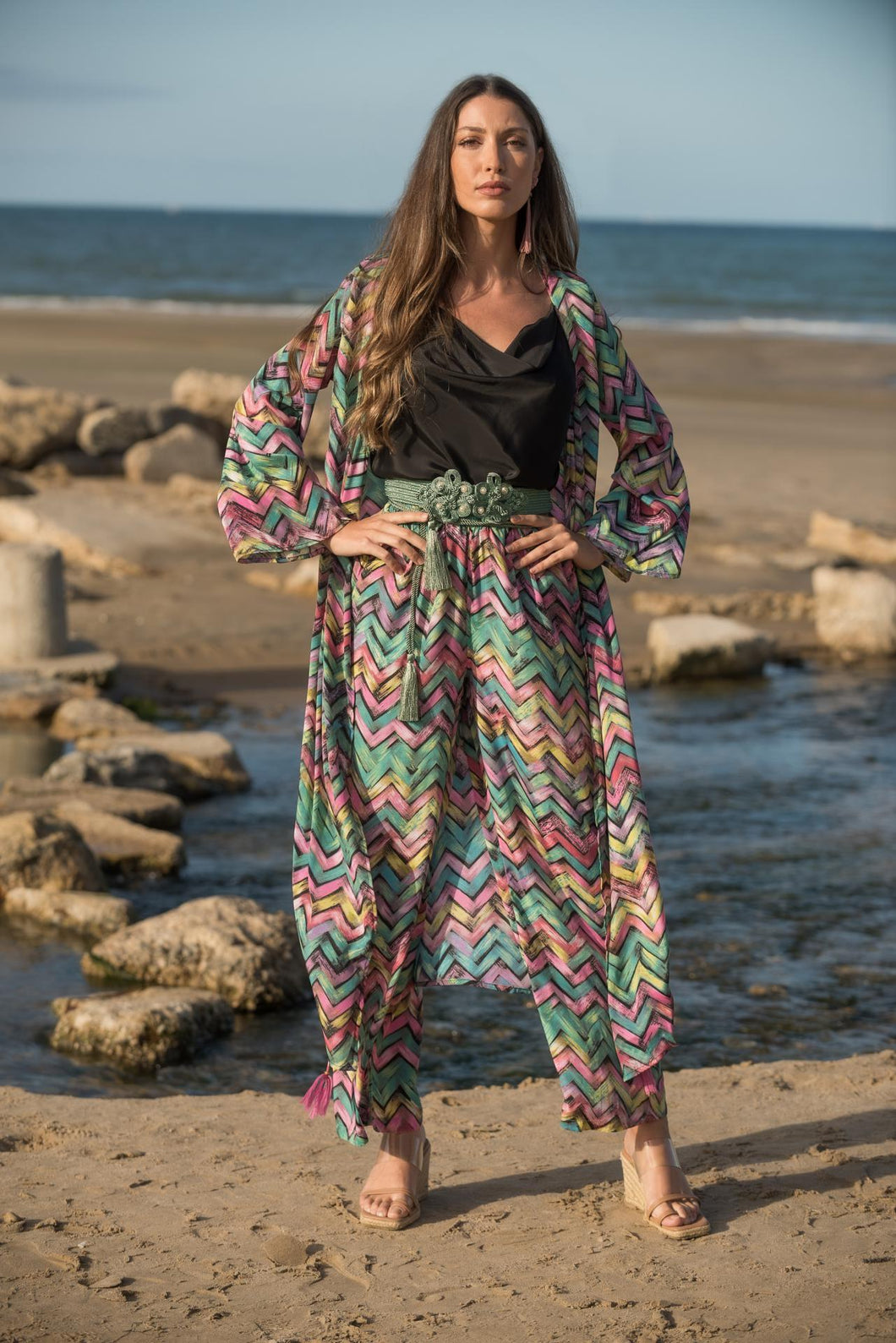 Pantalon Trenza Pastel Sunset And Moon