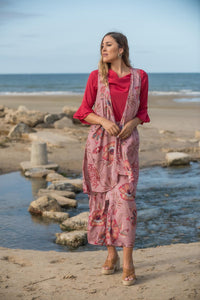 Pantalon Rosa Flamenco Sunset And Moon