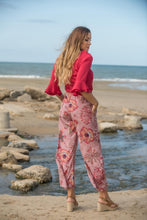 Cargar imagen en el visor de la galería, Pantalon Rosa Flamenco Sunset And Moon
