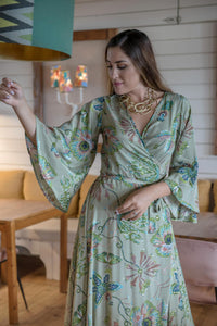 Vestido Bosque Kimono Sunset And Moon