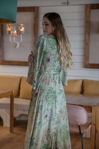 Vestido Bosque Kimono Sunset And Moon