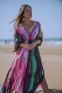 Vestido Aurora Fleco Sunset And Moon