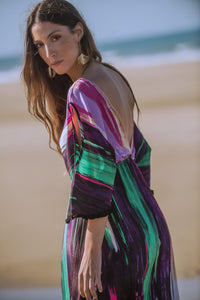 Vestido Aurora Fleco Sunset And Moon