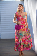 Cargar imagen en el visor de la galería, Vestido Acuarelas Beach Sunset And Moon
