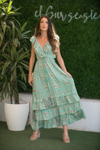 Cargar imagen en el visor de la galería, Vestido Rumba Turquesas Sunset And Moon
