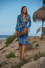 Cargar imagen en el visor de la galería, Vestido Camisero Jardin Sunset And Moon
