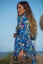 Cargar imagen en el visor de la galería, Vestido Camisero Jardin Sunset And Moon
