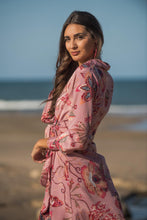Cargar imagen en el visor de la galería, Vestido Camisero Flamenco Sunset &amp; Moon
