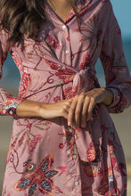 Cargar imagen en el visor de la galería, Vestido Camisero Flamenco Sunset &amp; Moon
